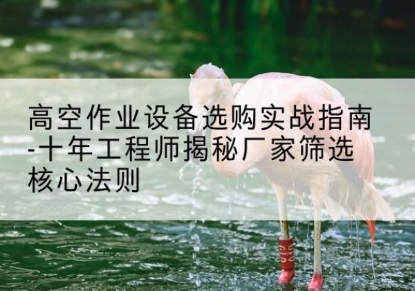 密云区剪叉式升降机厂家-高空作业设备选购实战指南-十年工程师揭秘厂家筛选核心法则